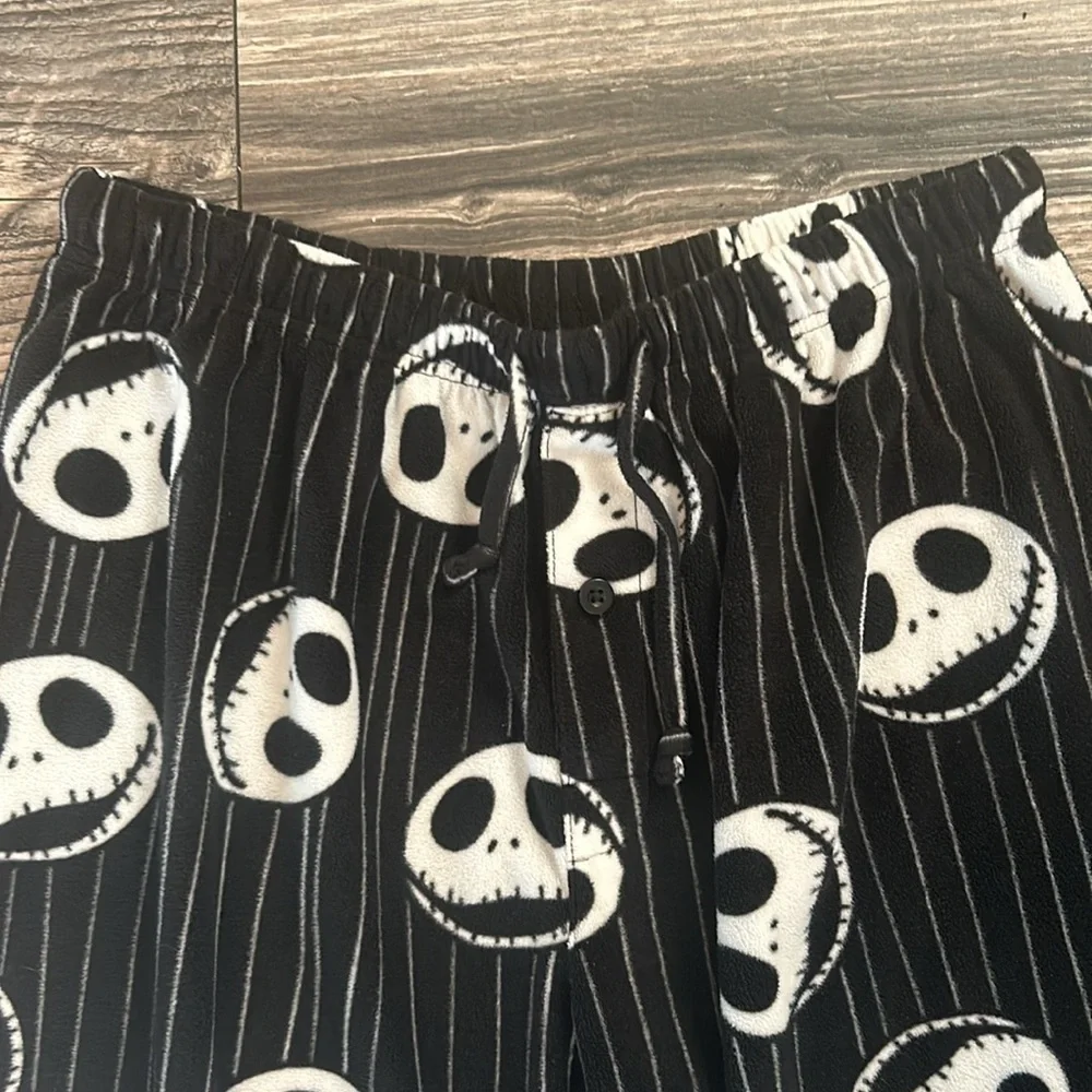 Disney Tim Burton Nightmare Before Christmas Pajama Pants Size Large